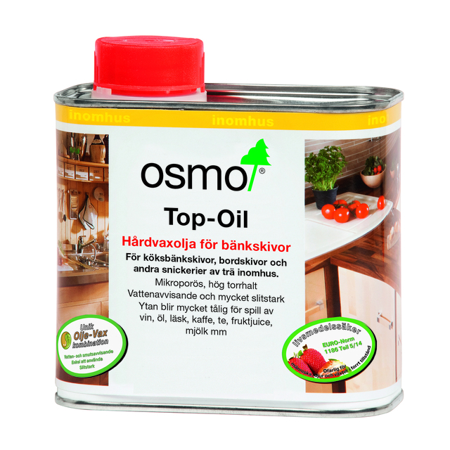 HÅRDVAXOLJA 3028 OSMO OFÄRGAD SIDENMATT 0,5L | Beijerbygg Byggmaterial